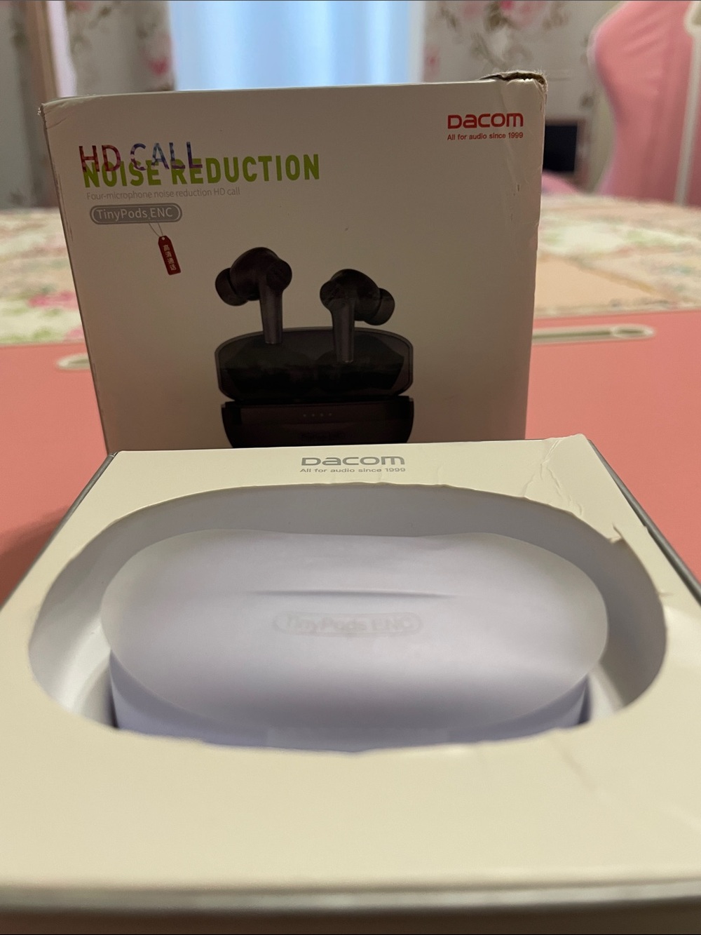 TinyPods ENC Wireless Earbuds —Purple